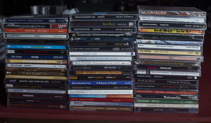 JAZZ & OTHER CDs - 59 NEW & SEALED  lot # 1 -See Pic