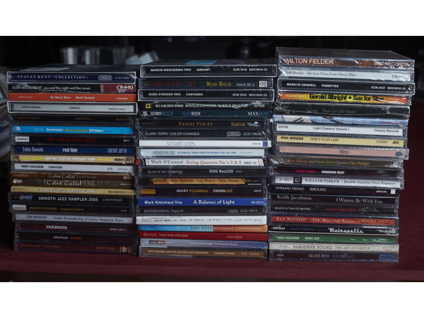 JAZZ & OTHER CDs - 59 NEW & SEALED  lot # 1 -See Pic