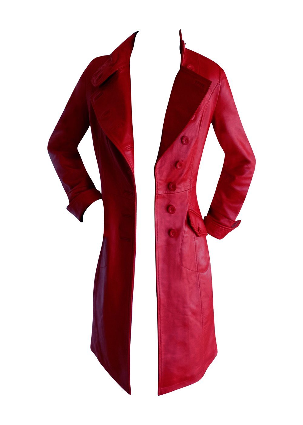 ZARIN - Burgundy LEATHER - Image 3