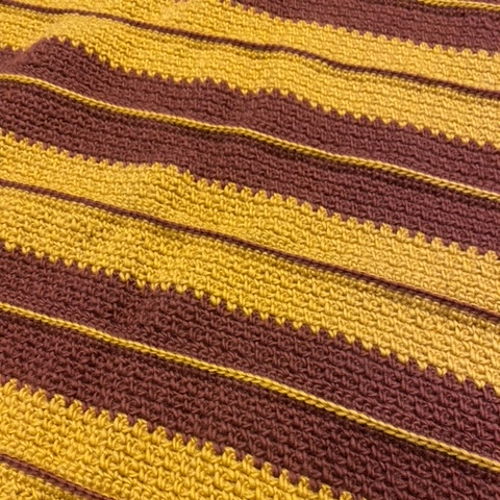 The Striped Baby Blanket