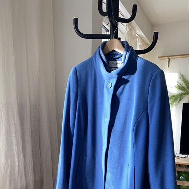Herbstmantel von Gerry Weber in Kornblumenblau