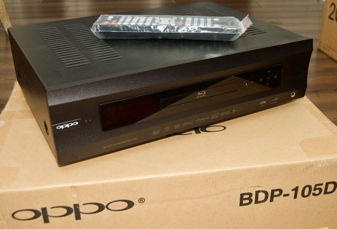 OPPO BDP-105D Darbee Edition Zero hours on the optical ...