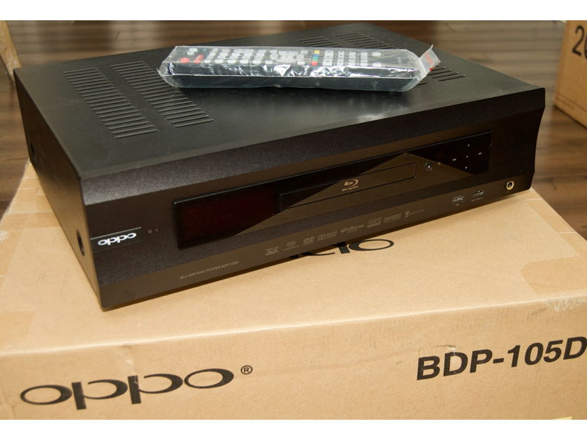 OPPO BDP-105D Darbee Edition Zero hours on the optical drive