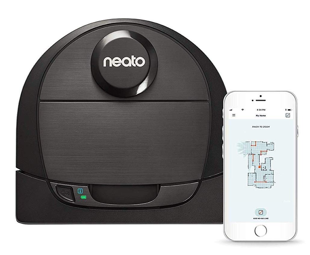 Neato Botvac D6 Connected Vs Roborock S5 Max Slant