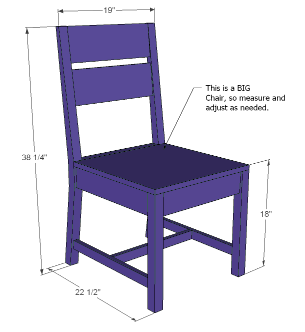 classic wood chair plans