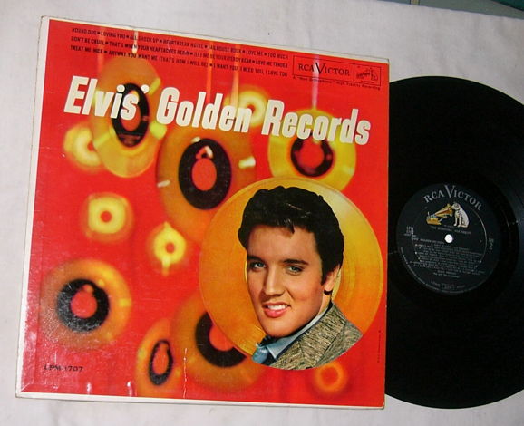 ELVIS PRESLEY LP- - GOLDEN RECORDS-- rare orig 1958 alb...