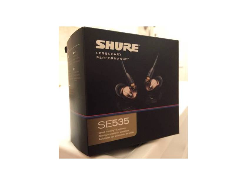 Shure SE 535 Pro in-ear Monitors with Null Arete MKII