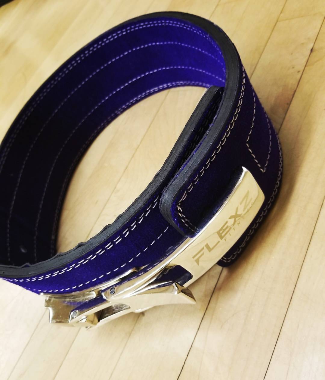 Flexz Fitness Lever Weight Lifting Leather Belt Instagram