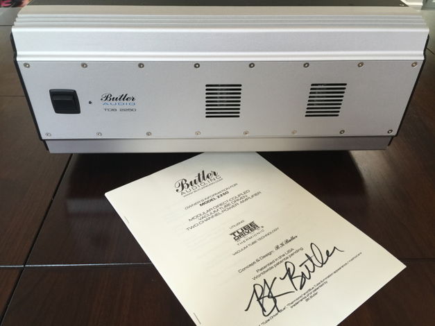 Butler Audio TDB-2250 PRICE REDUCTION conservatively ra...