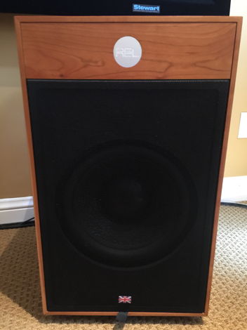 REL Acoustics B1 Brittania 12" powered subwoofer in Cherry