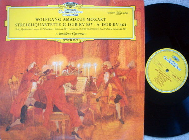 DGG / AMADEUS QT, - Mozart String Quartets KV.387 & 464...
