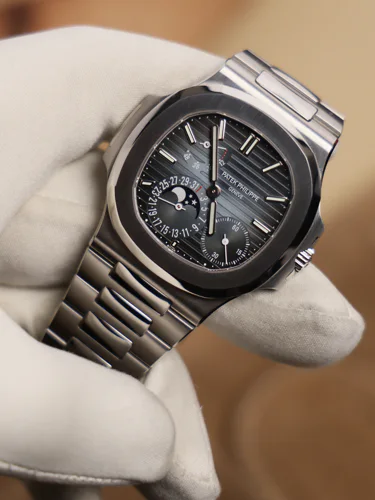 Patek Philippe Nautilus Blue Dial Box and Papers 2018