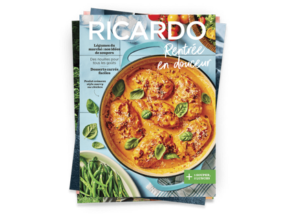 Le magazine RICARDO édition papier
