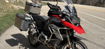 2015 BMW R 1200 GS motorcycle for rent near Whitewood, SD