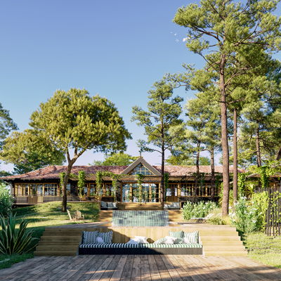 Mure nouveau concept de restauration rapide devanture