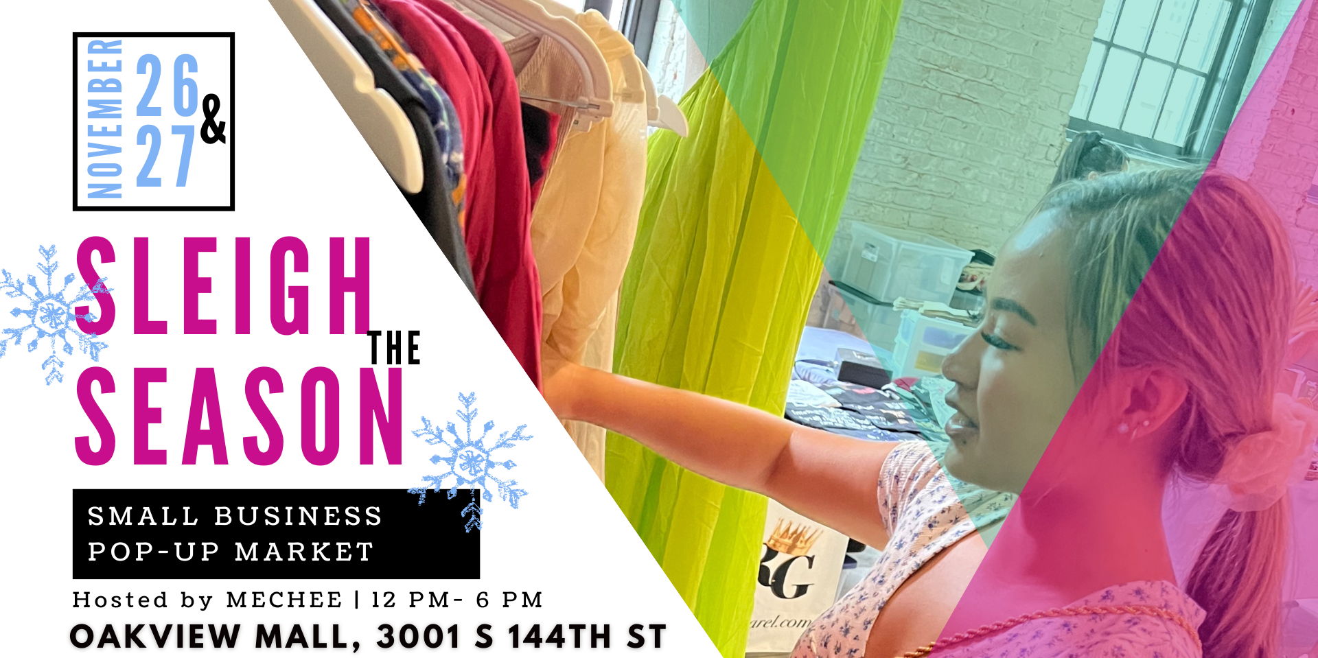 Sleigh the Season: Small Business Pop-UP Market promotional image