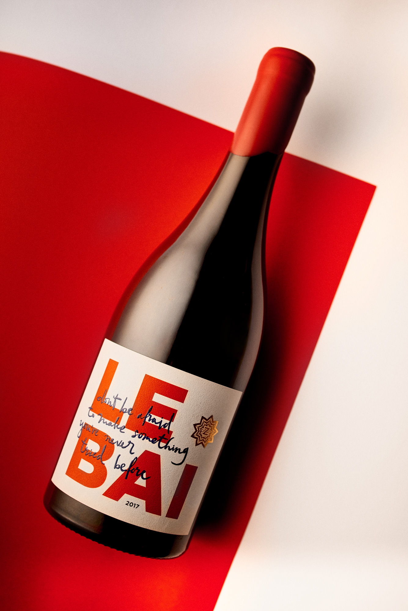 Le Bai Red Wine Invites You To Be Adventurous | Dieline - Design