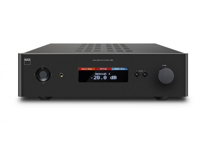NAD C 388 DAC/Amplifier with Manufacturer's Warranty & Free Shipping