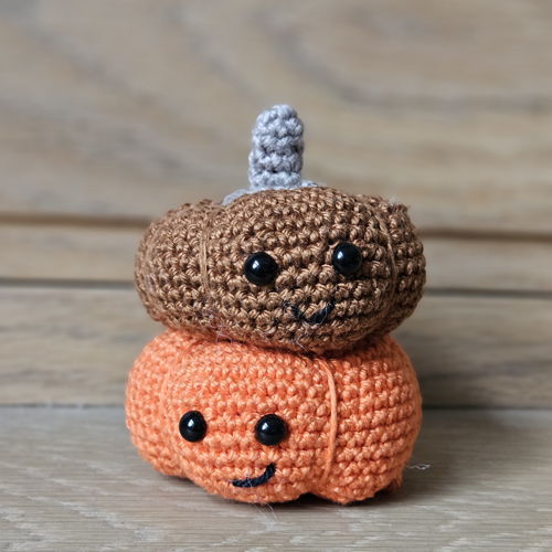 Amigurumi - Pat, Pip en Puck Pompoen