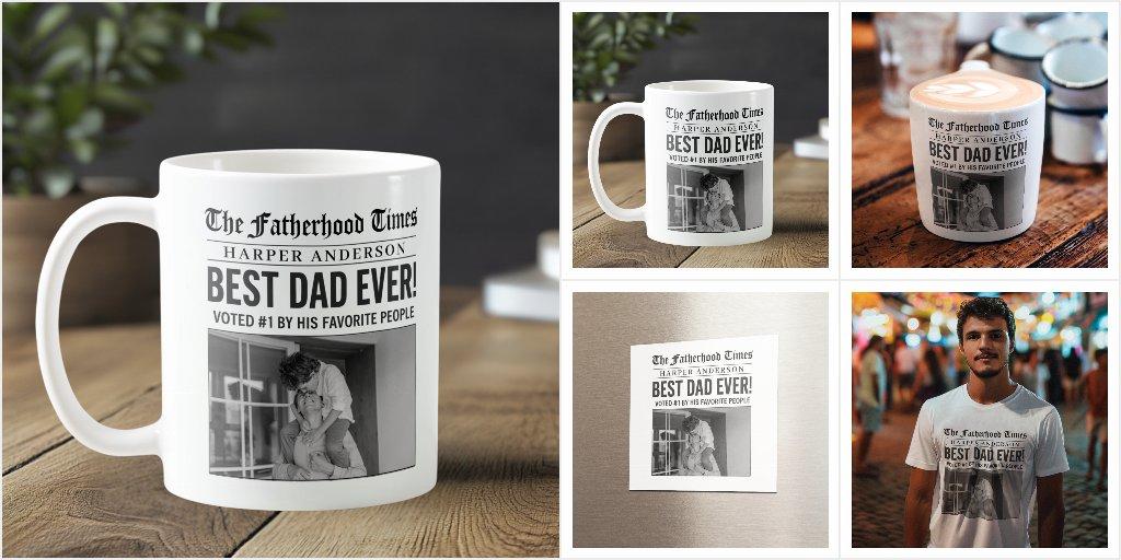 Newspaper Headline Mom, Dad, Grandma and Grandpa