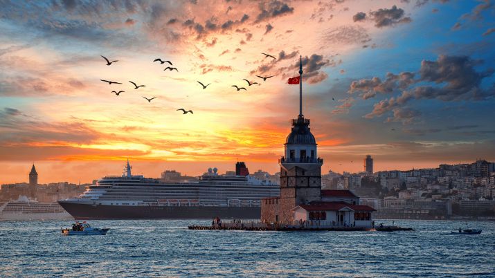 The Bosphorus Cruise explores the iconic Bosphorus Strait, connecting the Black Sea to the Sea of Marmara, dividing Europe and Asia