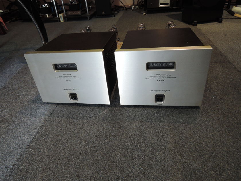 Canary Audio CA 309 300B push-pull monoblocks Class A amps. $10K MSRP, 60% off!!!