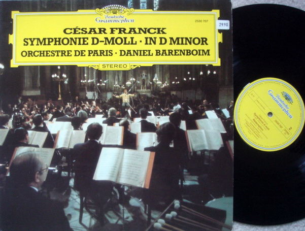 DG / Franck Symphony in D Minor, - BARENBOIM/ODP,  MINT!