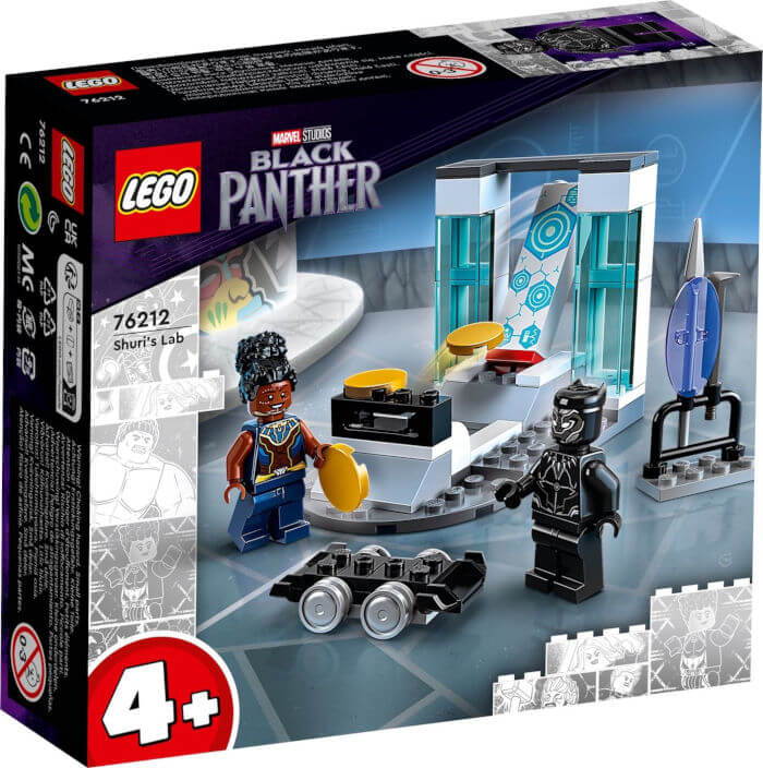 LEGO Marvel 76212 Black Panther Shuri’s Lab