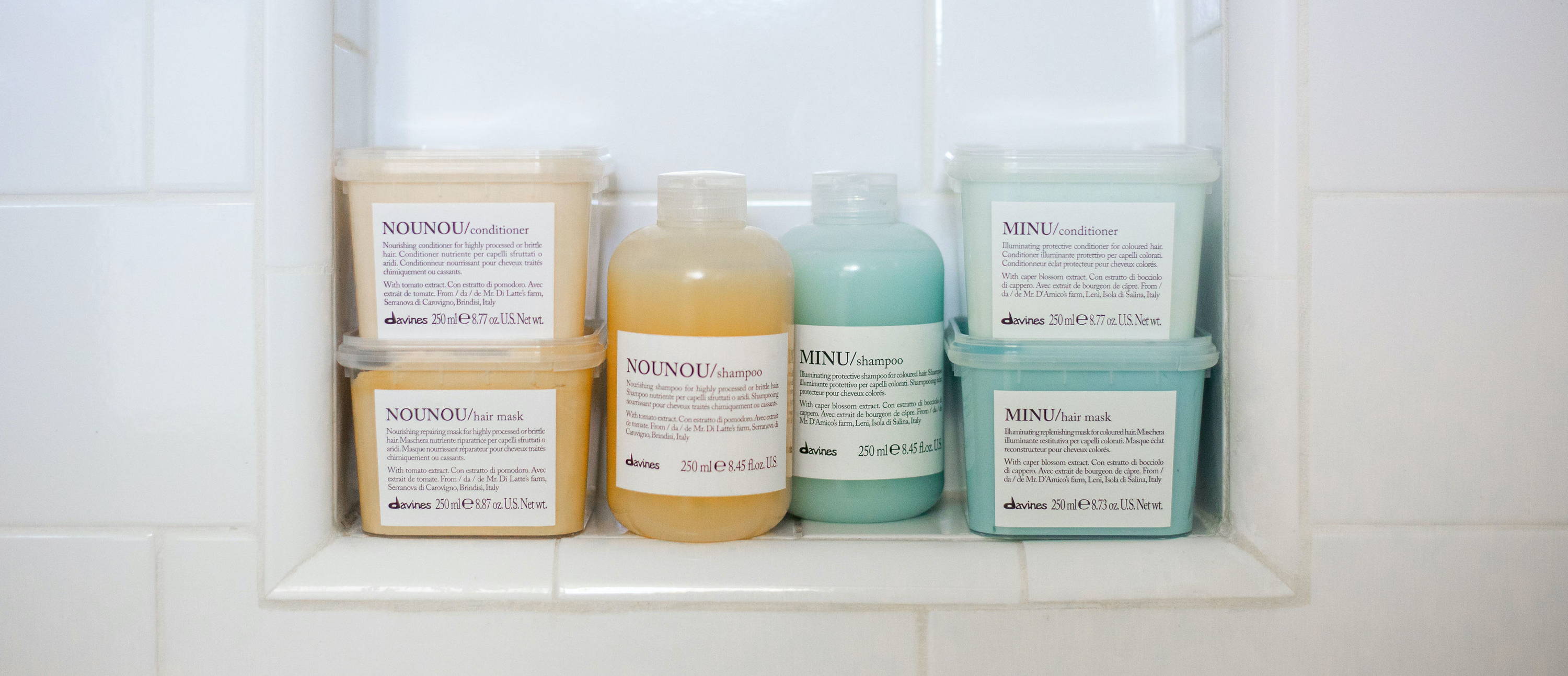 Davines Essential Haircare color protecting products