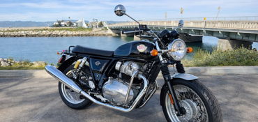 2021 ROYAL ENFIELD INT650 motorcycle for rent near Santa Monica, CA
