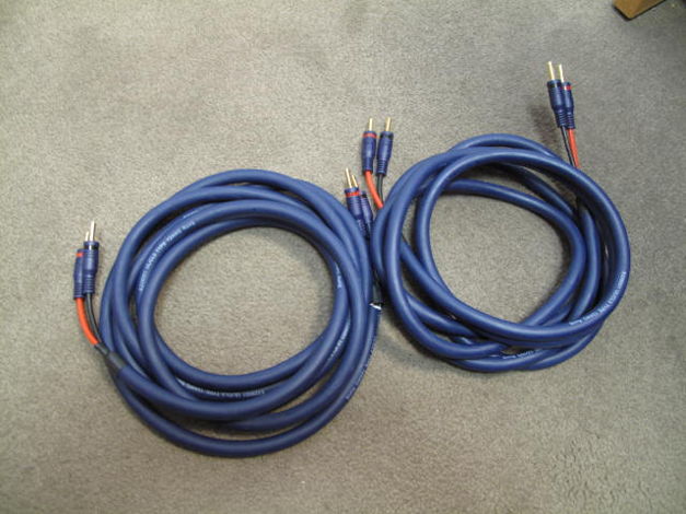 Speaker Cables 10 Foot Pair 12 Awg, Bananas