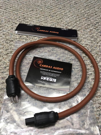 Cardas Cross  1.5 M Power Cord with Certificate