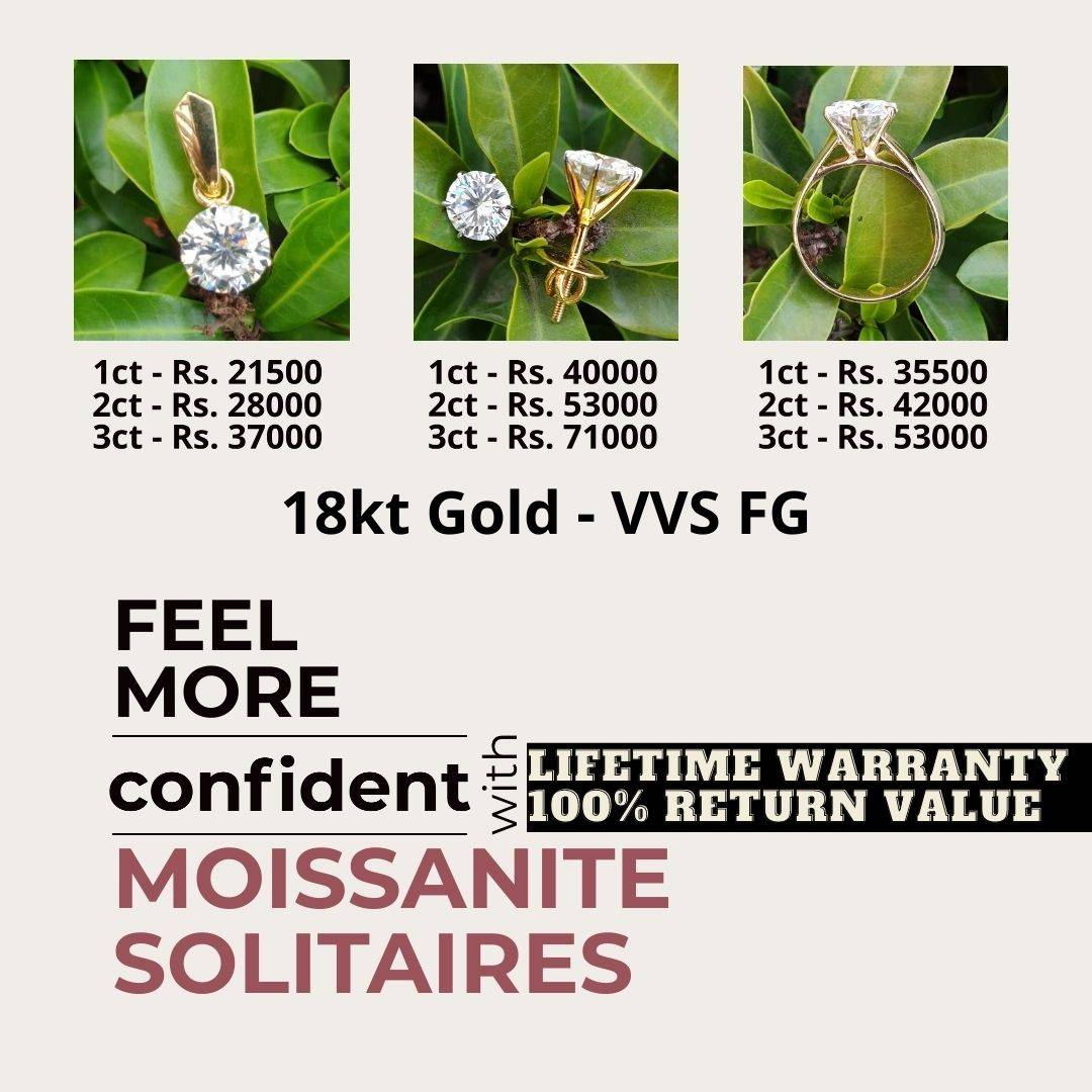 Moissanite Jewellery Price