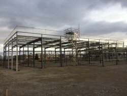 Chantier échafaudage EVEREST — Clair Etancheite S