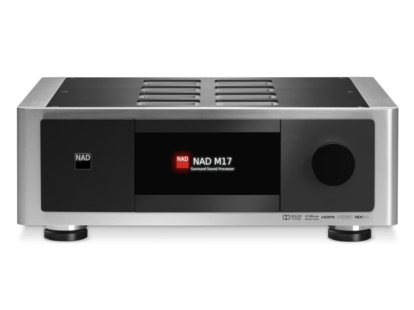 NAD Masters Series M17 AV Surround Preamp Processor, Now with VM300 4K Video Module