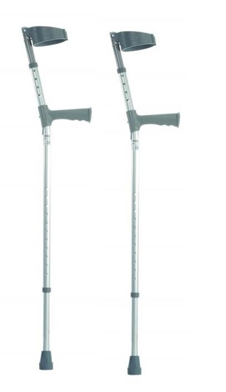 Elbow Crutch Double Adjustable Plastic Handle