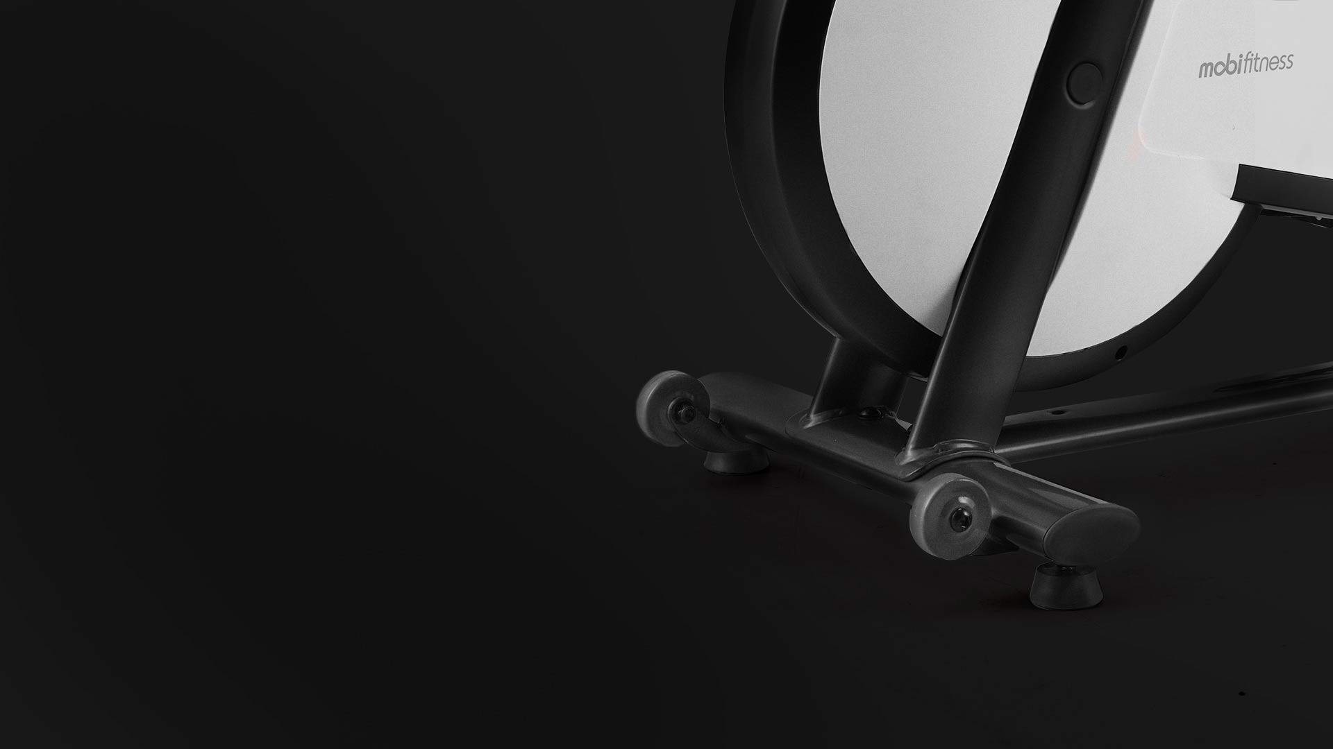 front wheel of mobifitness TURBO - Indoor Magnetic Exercise Bike