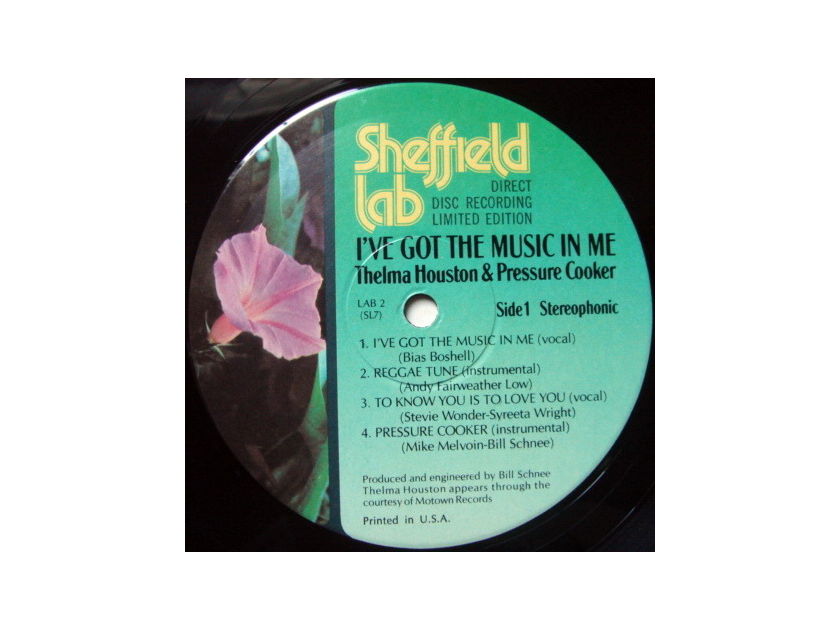 ★Audiophile★ Sheffield Lab / THELMA HOUSTON, - I've Got the Music in Me, NM!