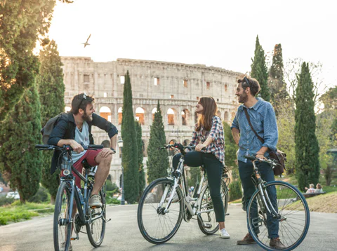 Rome: City Center Observing E-Bike Trip