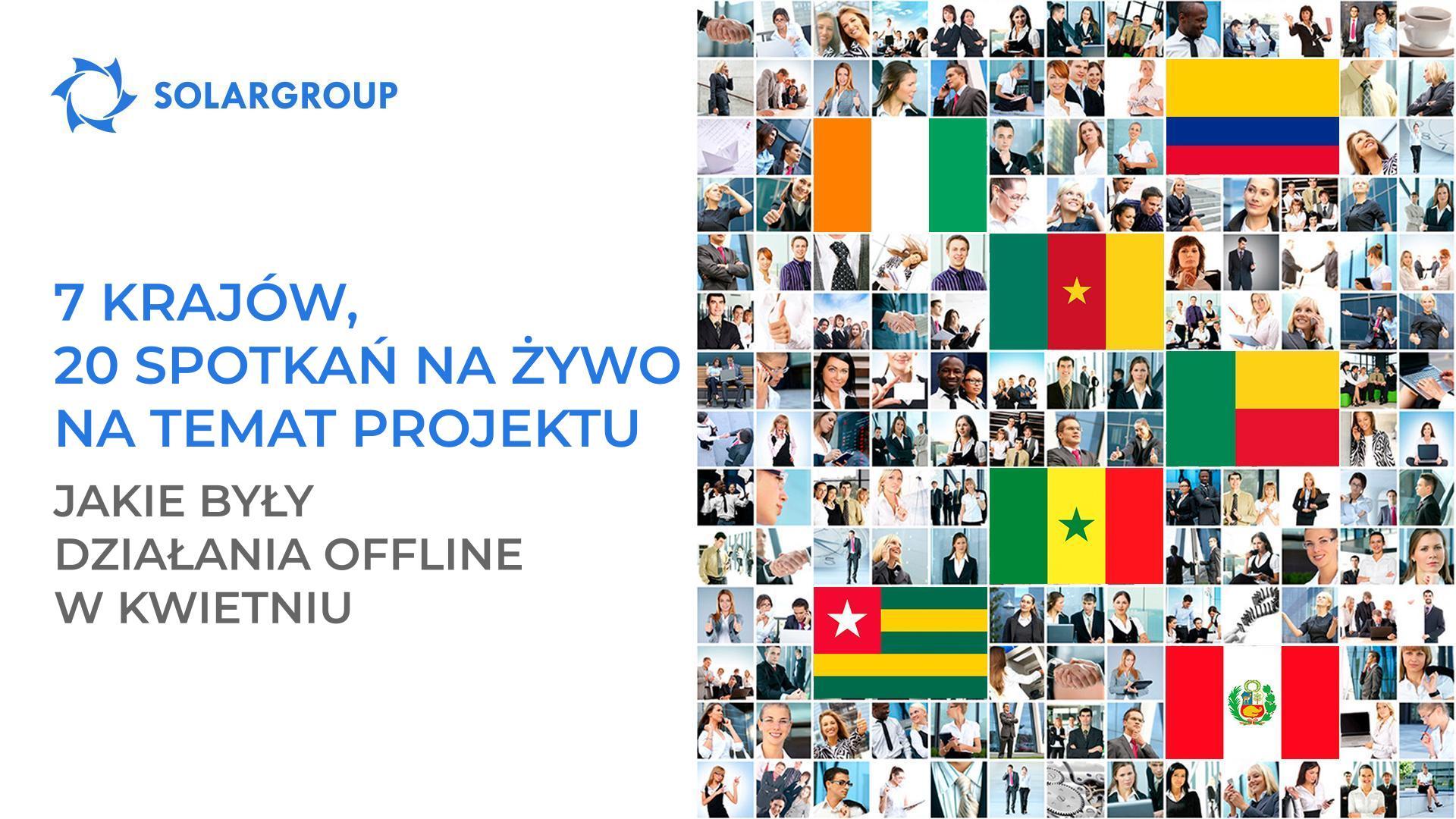7 krajów, 20 spotkań na żywo na temat projektu: jakie były działania offline w kwietniu