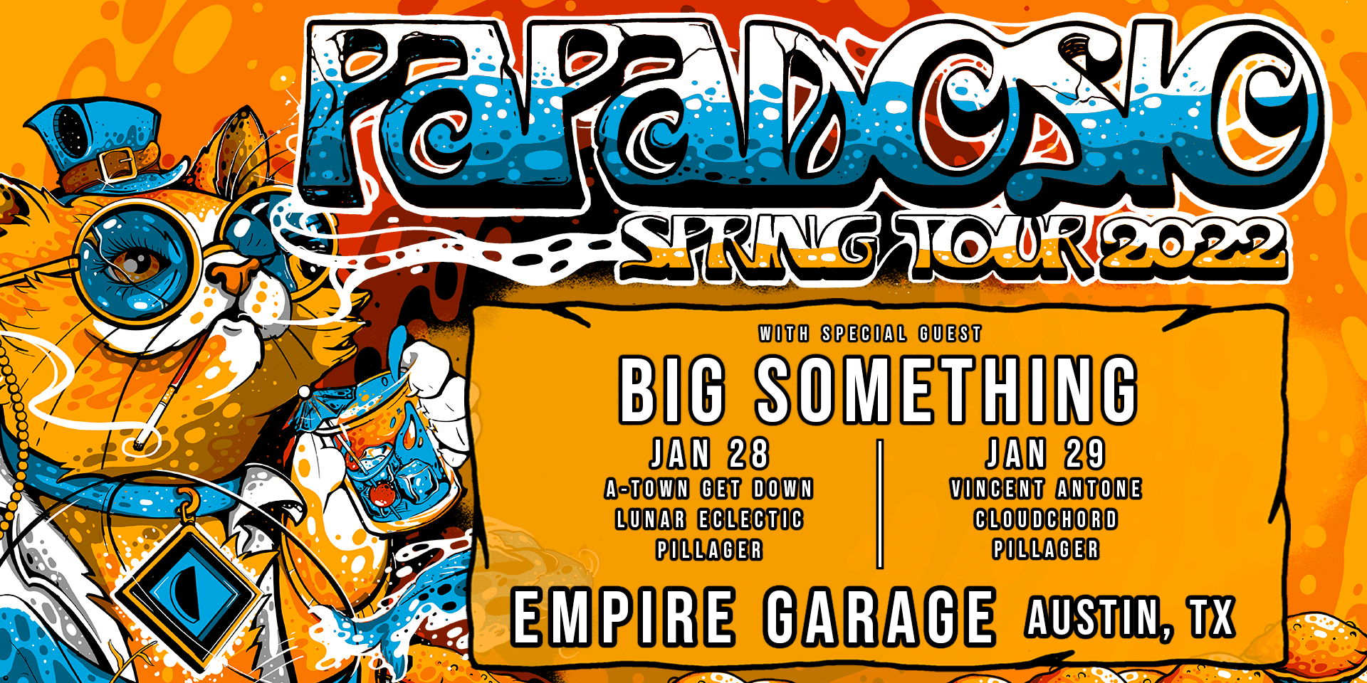 Papadosio w/ Special Guest Big Something at Empire Garage - 1/29 promotional image