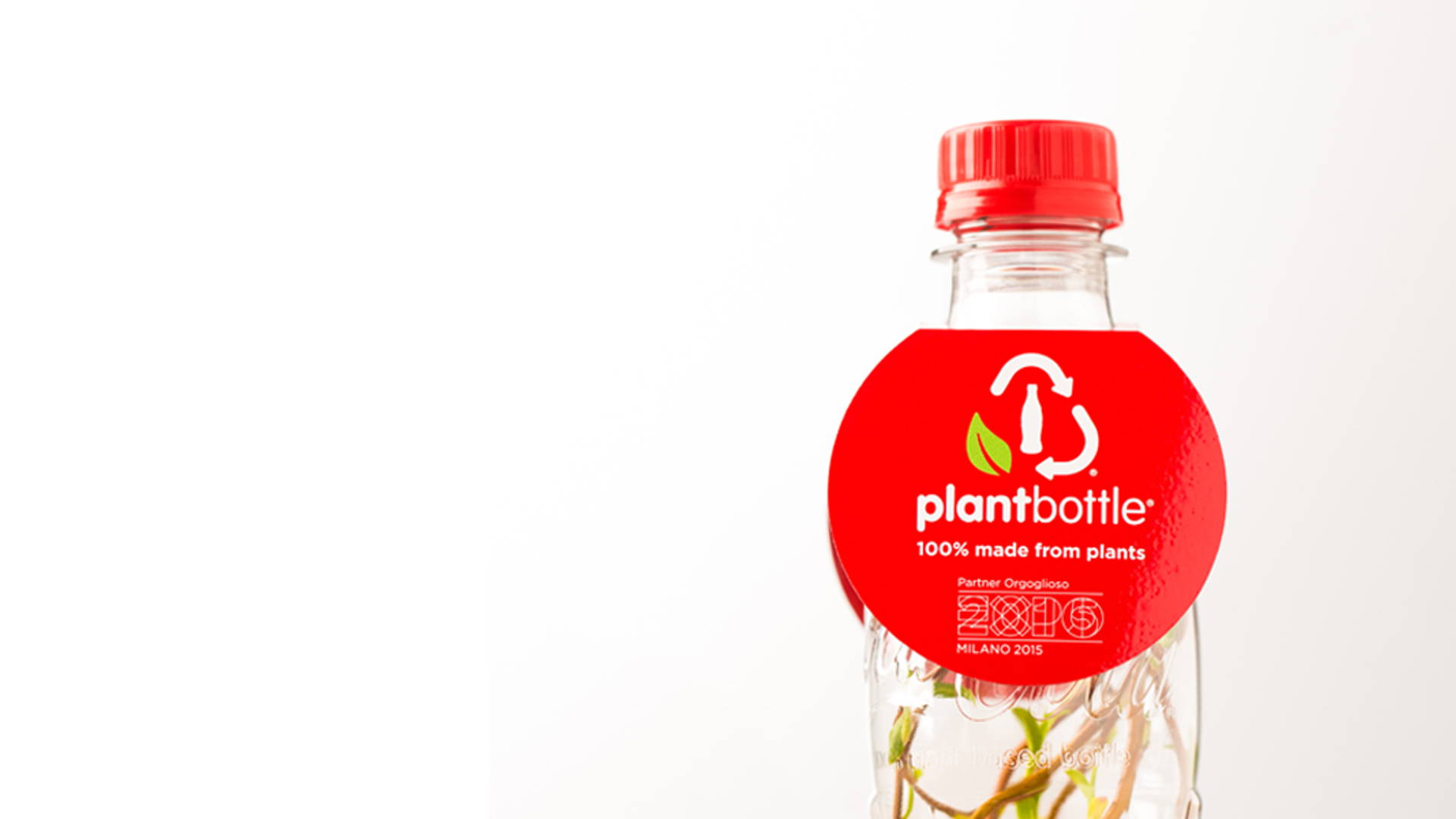 Featured image for Coca-Cola's 100% plant-based bottle