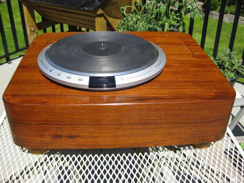 Victor TT101 Rosewood plinth CLD Bamboo construction