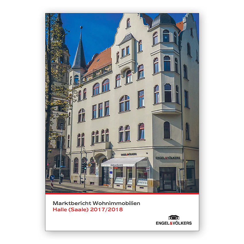  Halle (Saale)
- Der aktuelle Marktbericht Wohnimmobilien 2017/2018 für Halle (Saale)