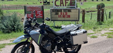 2025 CFMOTO IBEX 450 motorcycle for rent near Midland, TX