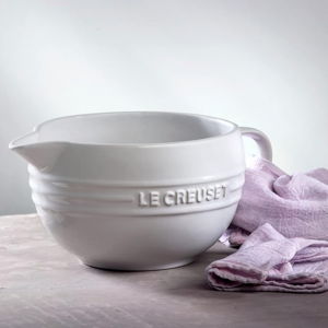 Le Creuset Stoneware Signature Batter Bowl, 3.2qt., Shallot