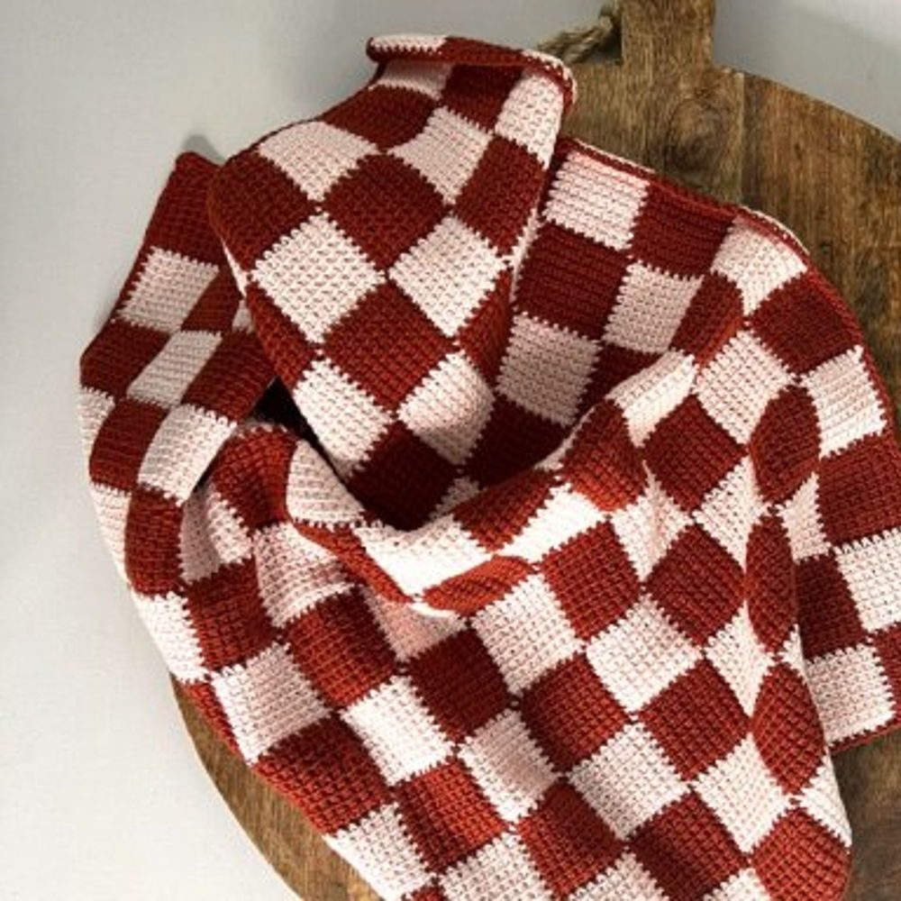Free Crochet Pattern for Tea Towel