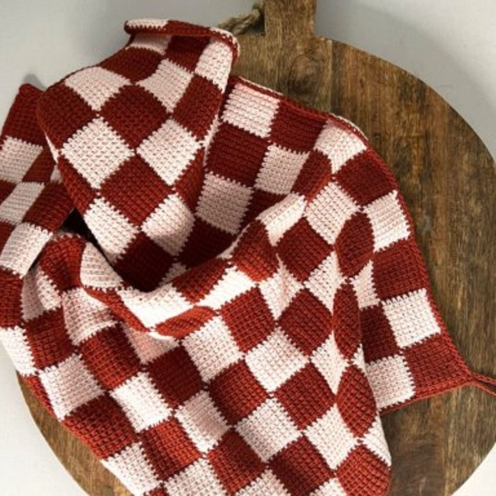 Free Crochet Pattern for Tea Towel