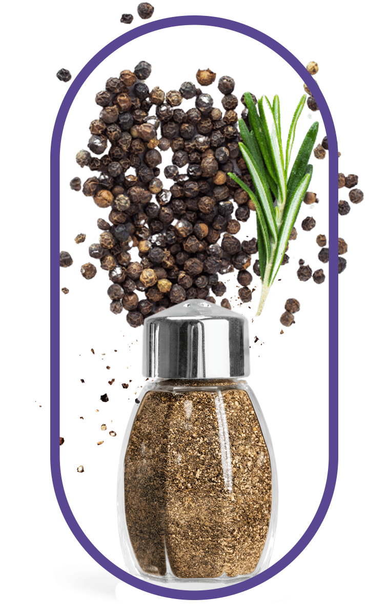 A picture of black pepper extract