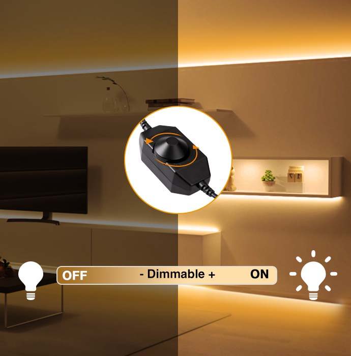 Dimmable & Flexible LED Strip Light